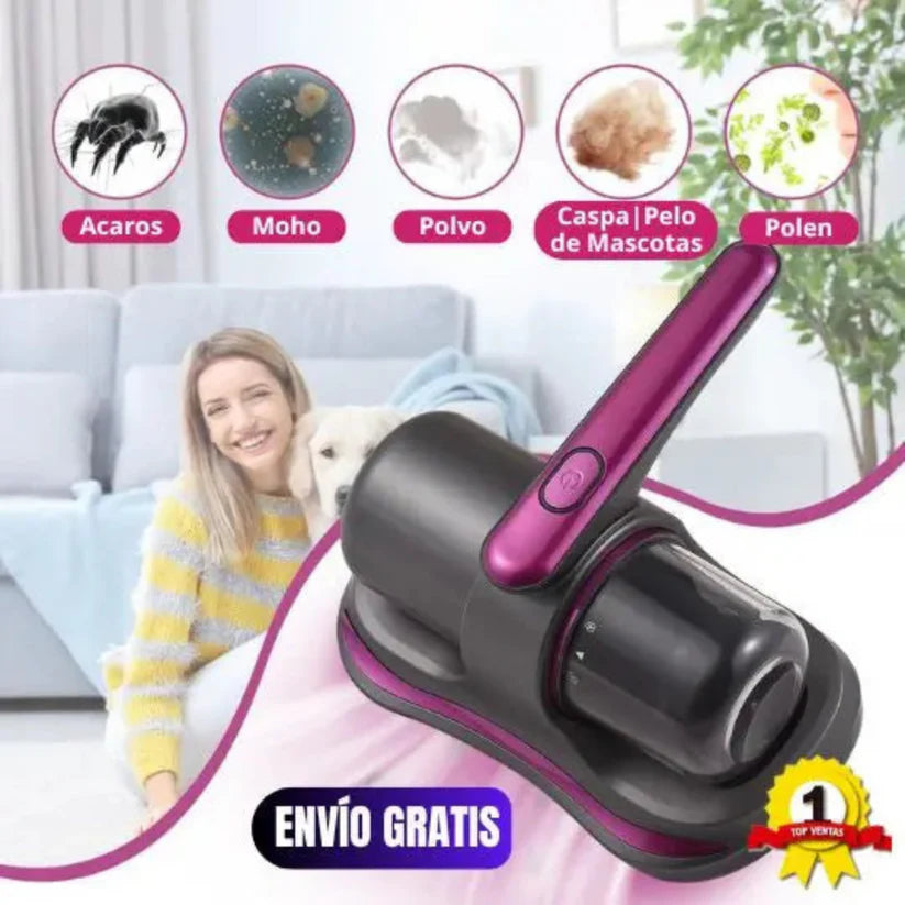 ASPIRADORA ANTI ÁCAROS UV-C ULTRAVIOLETA